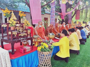 กิจกรรมทำบุญตักบาตรเช้า ถนนสายวัฒนธรรม นำสู่ทาน ศีล ภาวนา และสังคมสงเคราะห์  เนื่องในวันสำคัญทางพระพุทธศาสนา วันมาฆบูชา ประจำปี 2566